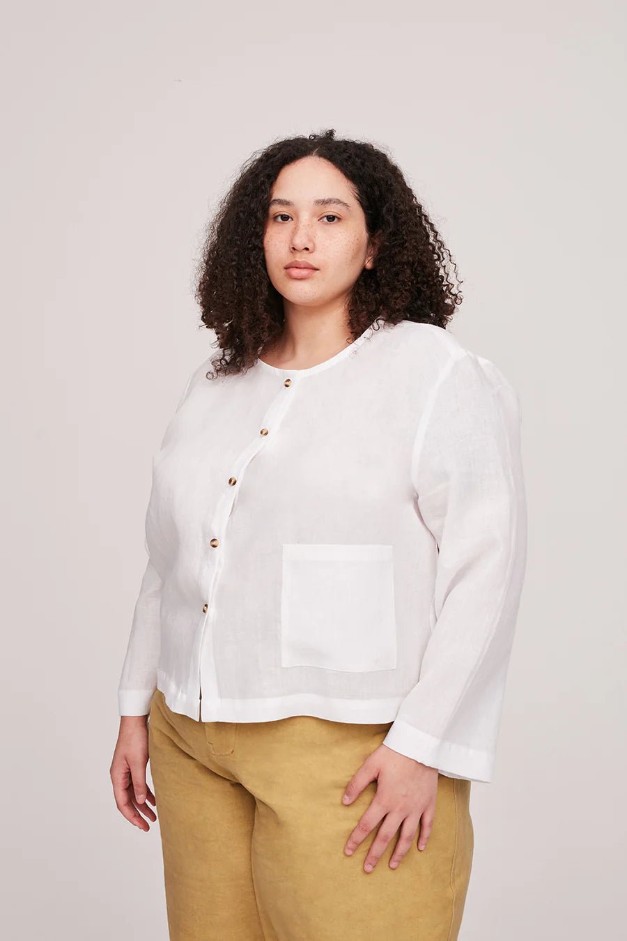 Frida Shirt PDF Pattern - Modern Sewing Co. - Simplifi Fabric