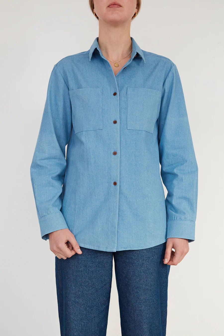Unisex Shirt PDF Pattern - Modern Sewing Co. - Simplifi Fabric