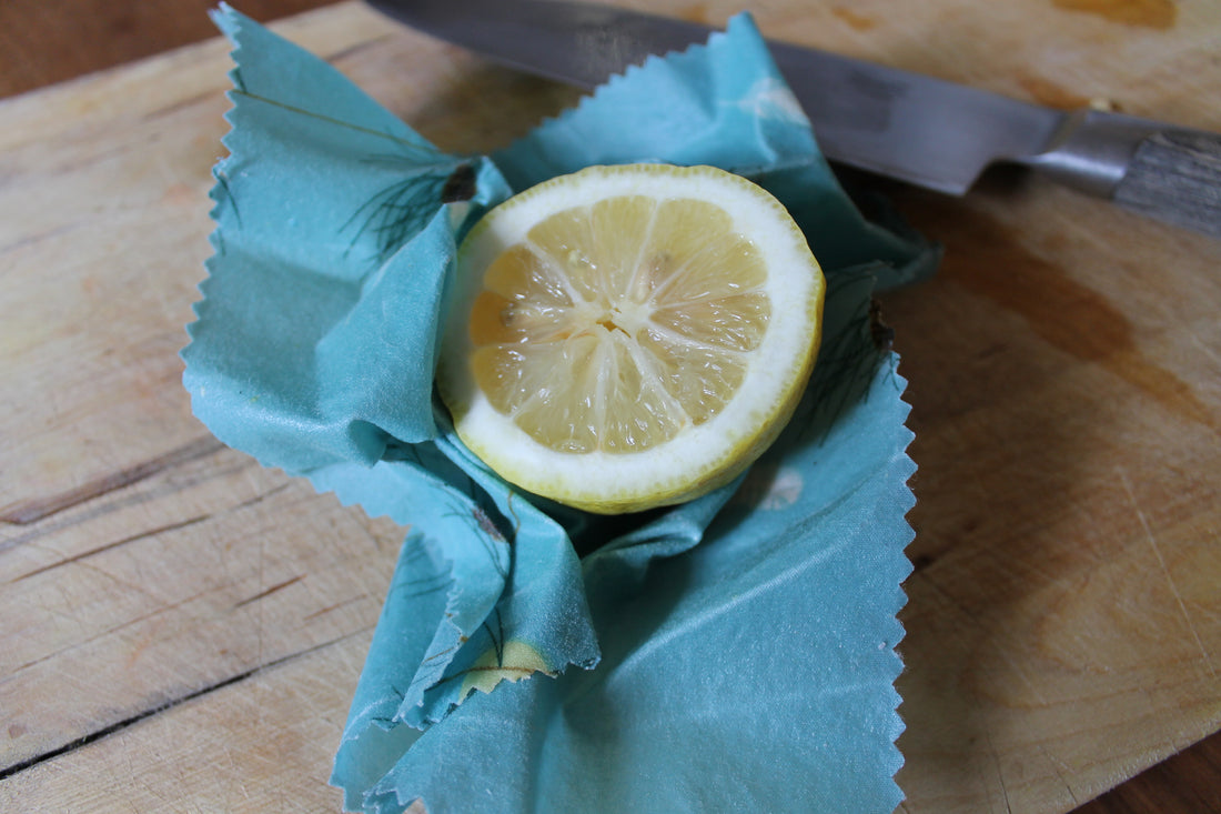 DIY organic cotton beeswax wraps