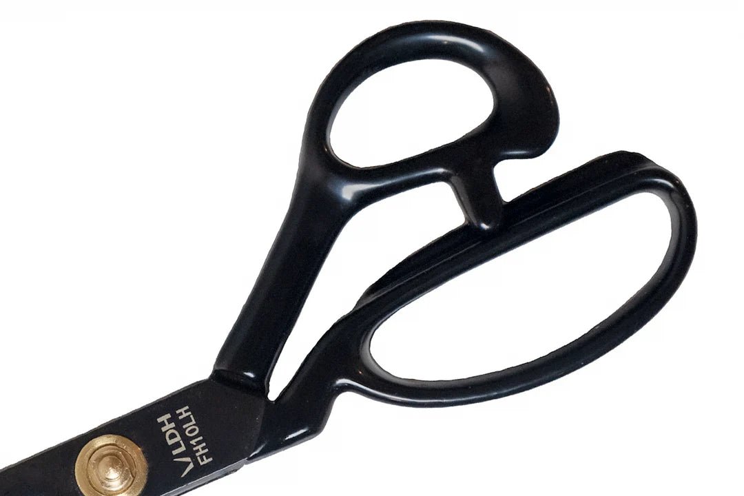 10" True Left - handed Midnight Edition Fabric Shears - LDH Scissors - Simplifi Fabric