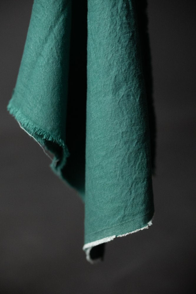 10oz Organic Cotton Denim - Jade Green - Merchant & Mills - Simplifi Fabric