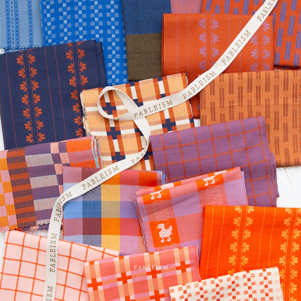 3" Happy Checkers - Suit - Fine & Dandy - Fableism Supply Co. - Simplifi Fabric