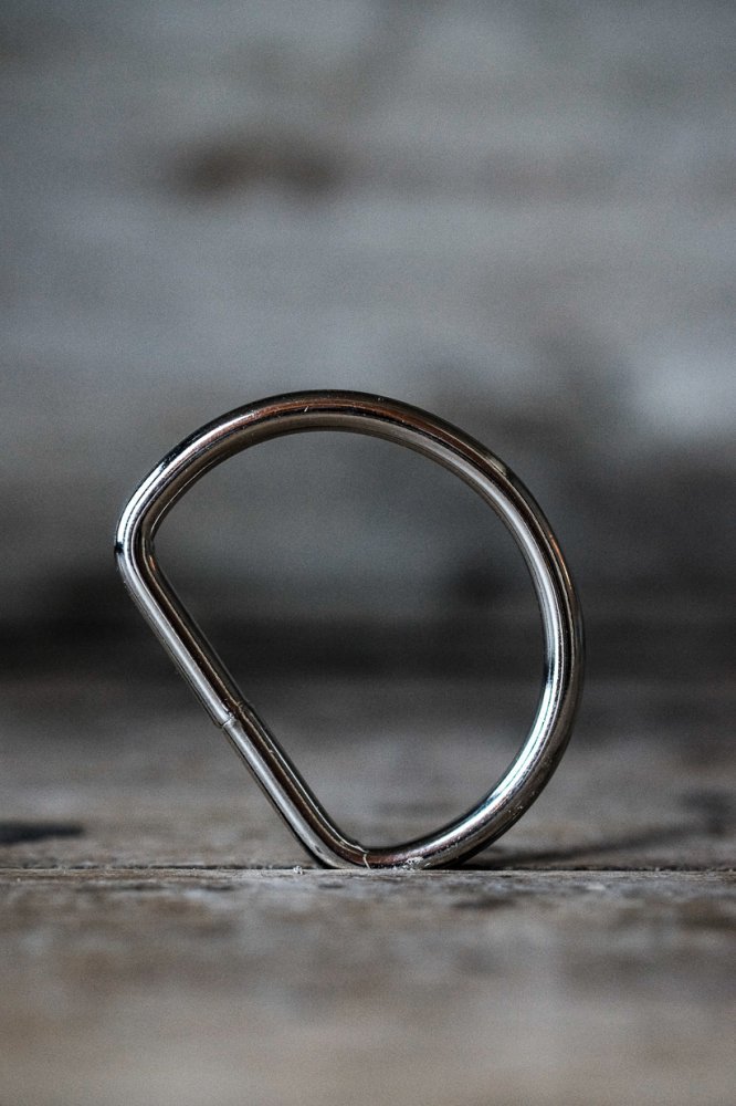 3/4" Nickel D Ring - Merchant & Mills - Simplifi Fabric