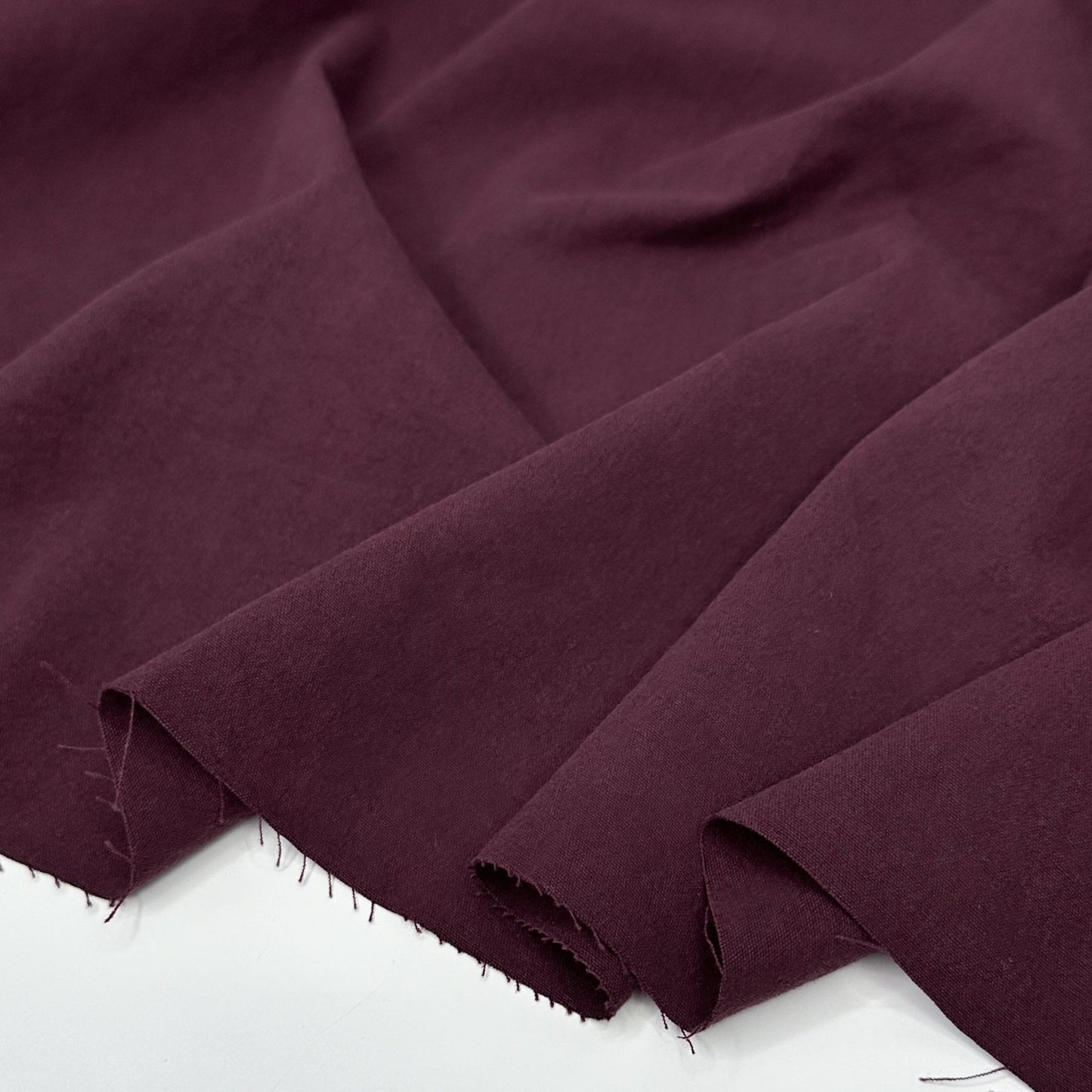 7oz Washed Organic Cotton Canvas - Shiraz - Simplifi Fabric