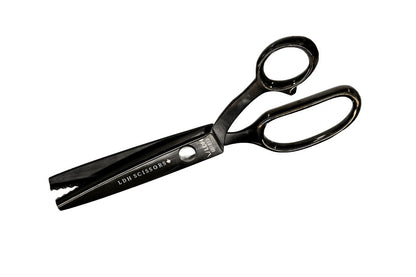 9" Midnight Edition Pinking Shears - Painted Handle - LDH Scissors - Simplifi Fabric