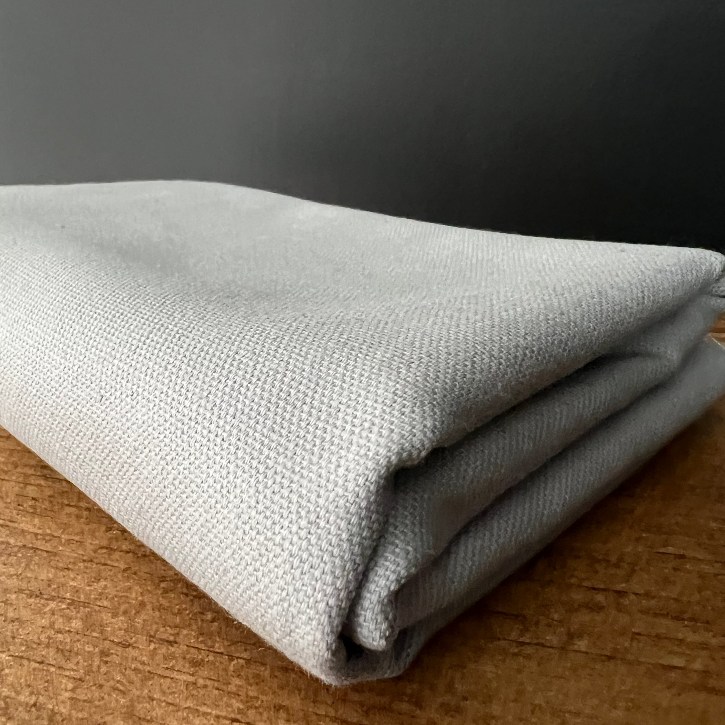 European Washed Cotton Canvas - Oeko-Tex® - 62 Light Grey