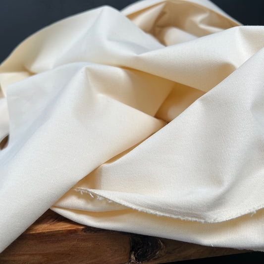 Organic Cotton Canvas 9oz - Natural (new stock)