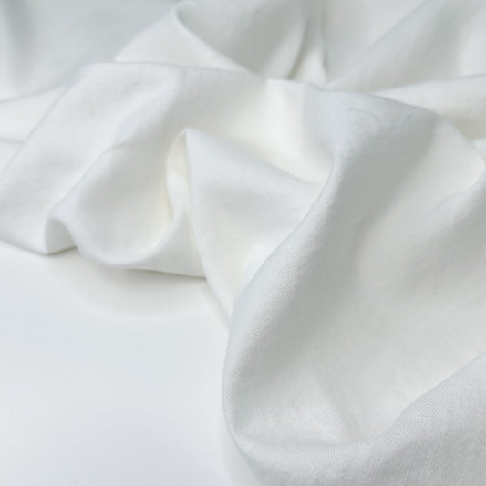 Linen Organic Cotton Twill - Ivory