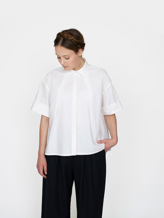 Front Pleat Shirt Pattern - The Assembly Line