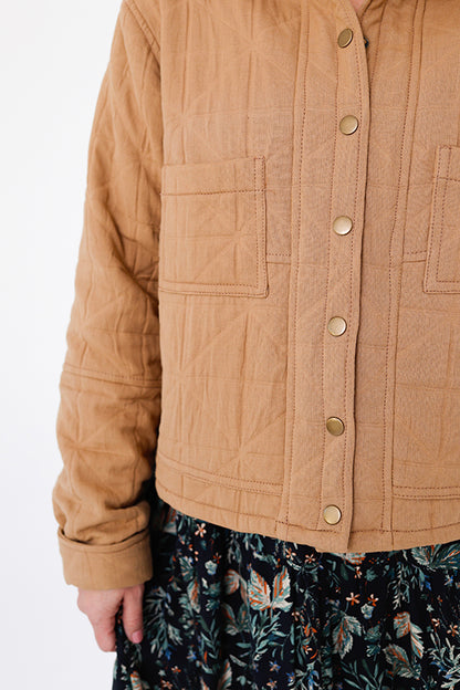 Den Jacket Pattern - Chalk + Notch