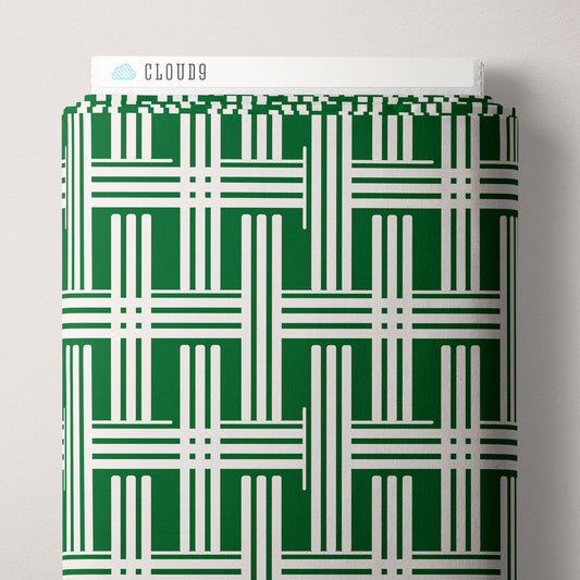 Rami - Green - Amy MacCready - Elegant Estuaries - Cloud 9 Fabrics - Duck Canvas