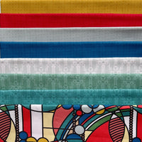 March Balloons - Water - Frank Lloyd Wright - Cloud 9 Fabrics - Poplin