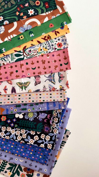 Nightdreams - Fern Grove - Leah Duncan - Cloud 9 Fabrics - Poplin