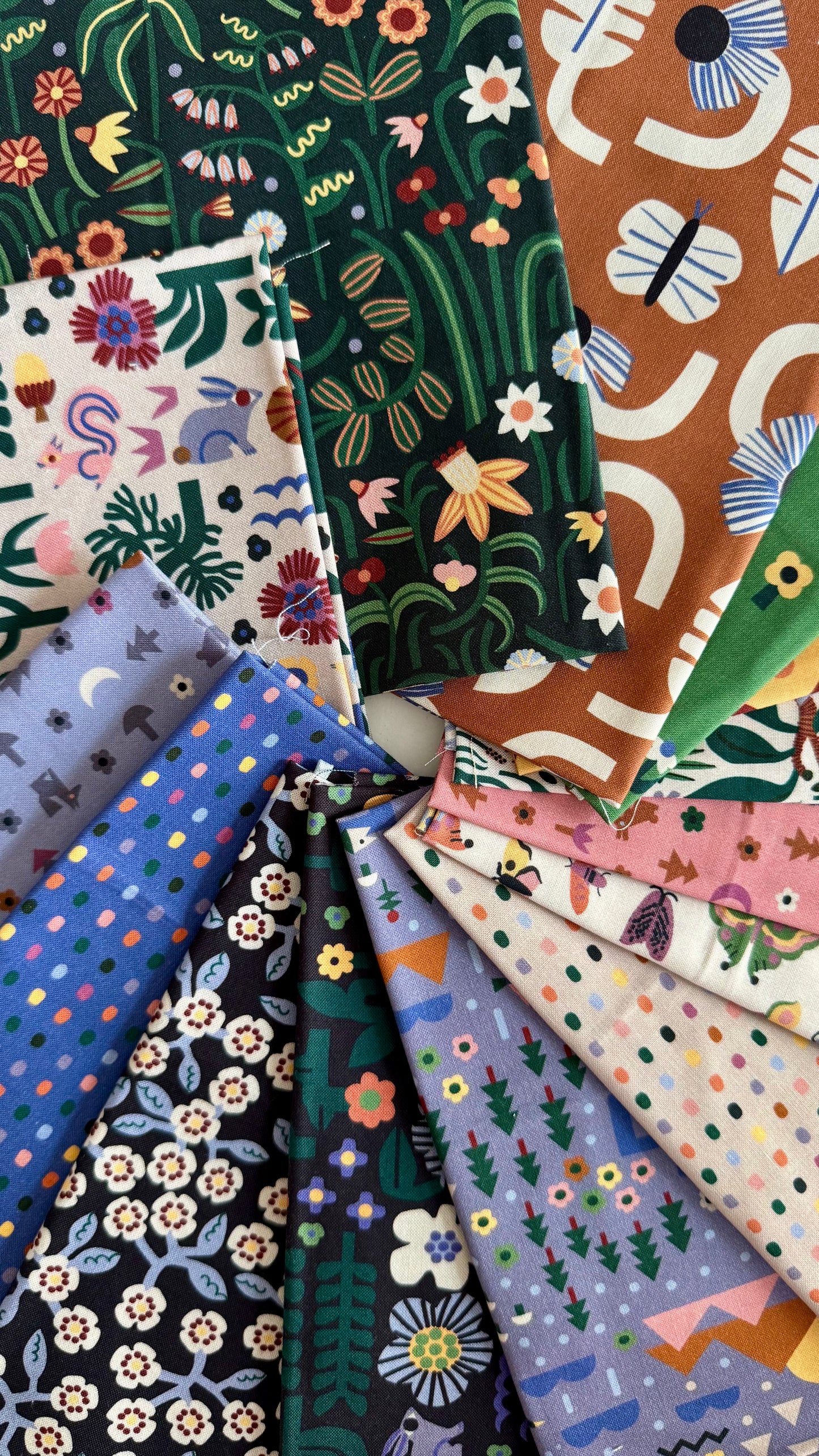Nightdreams - Fern Grove - Leah Duncan - Cloud 9 Fabrics - Poplin