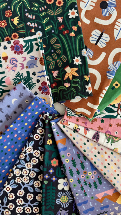 Nightdreams - Fern Grove - Leah Duncan - Cloud 9 Fabrics - Poplin