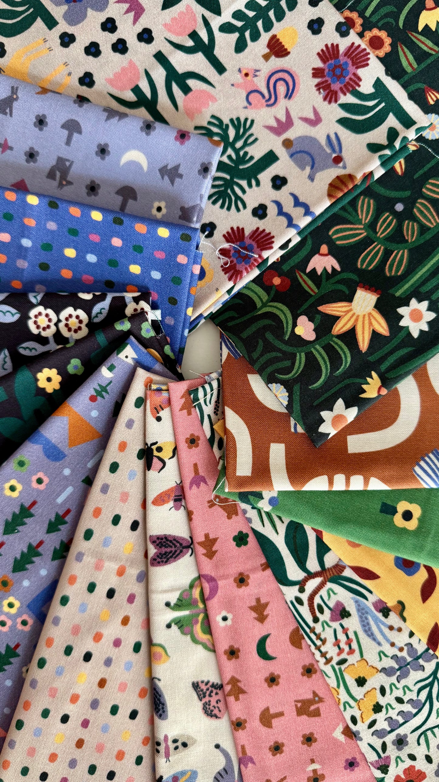 Nightdreams - Fern Grove - Leah Duncan - Cloud 9 Fabrics - Poplin