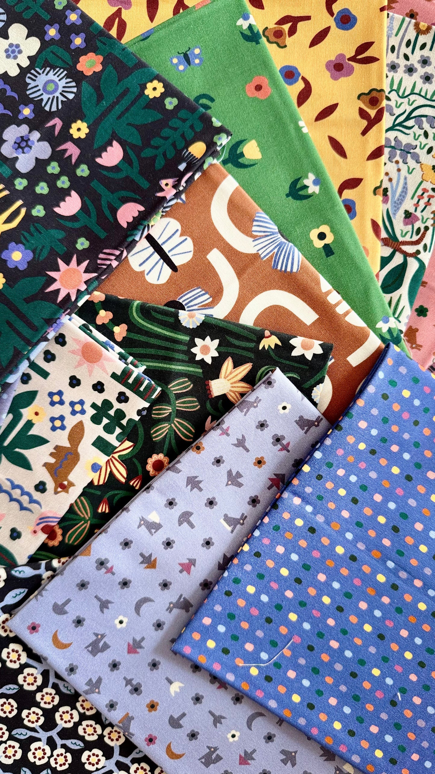 Nightdreams - Fern Grove - Leah Duncan - Cloud 9 Fabrics - Poplin