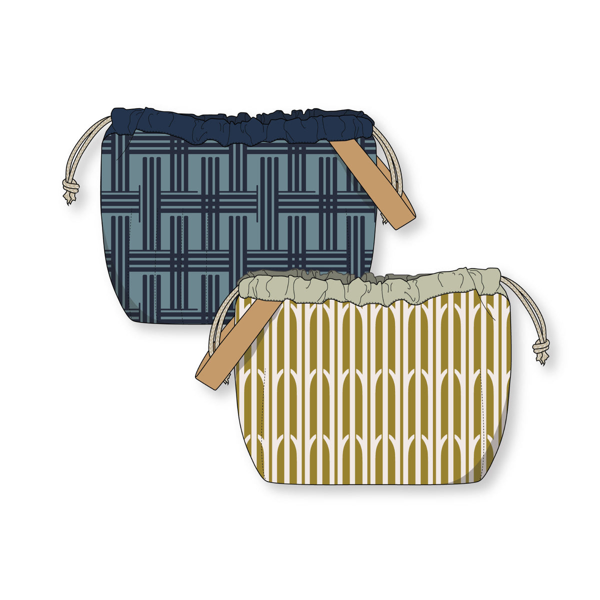 Imara - Amy MacCready - Elegant Estuaries - Cloud 9 Fabrics - Duck Canvas