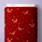 Little Fox - Red - Jojulein Design - Foxwood - Cloud 9 Fabrics - Organic Cotton Poplin