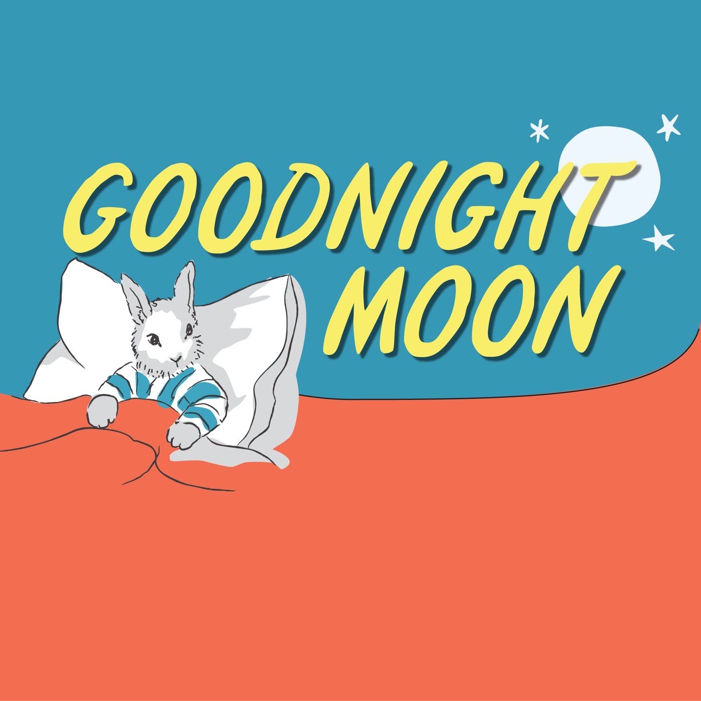 GNM Panel - Goodnight Moon - Margaret Wise Brown - Cloud 9 Fabrics - Poplin (per panel)