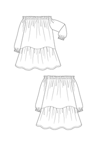 Ilma Smock Dress and Top - PDF Pattern - Named Clothing