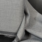 Midtown Houndstooth "Luxury Brand Deadstock" Wool Suiting / Coating - Made in Italy