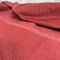 Organic Cotton 8 Wale Corduroy - Clay Rose