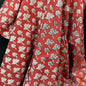 Rust Bloom Drop - Bagru Indian Cotton Block Print