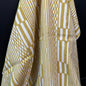 Harvest Lines Gold - Bagru Indian Cotton Block Print