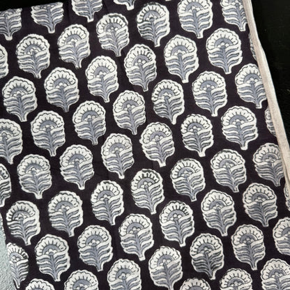 Indigo Cloud - Bagru Indian Cotton Block Print