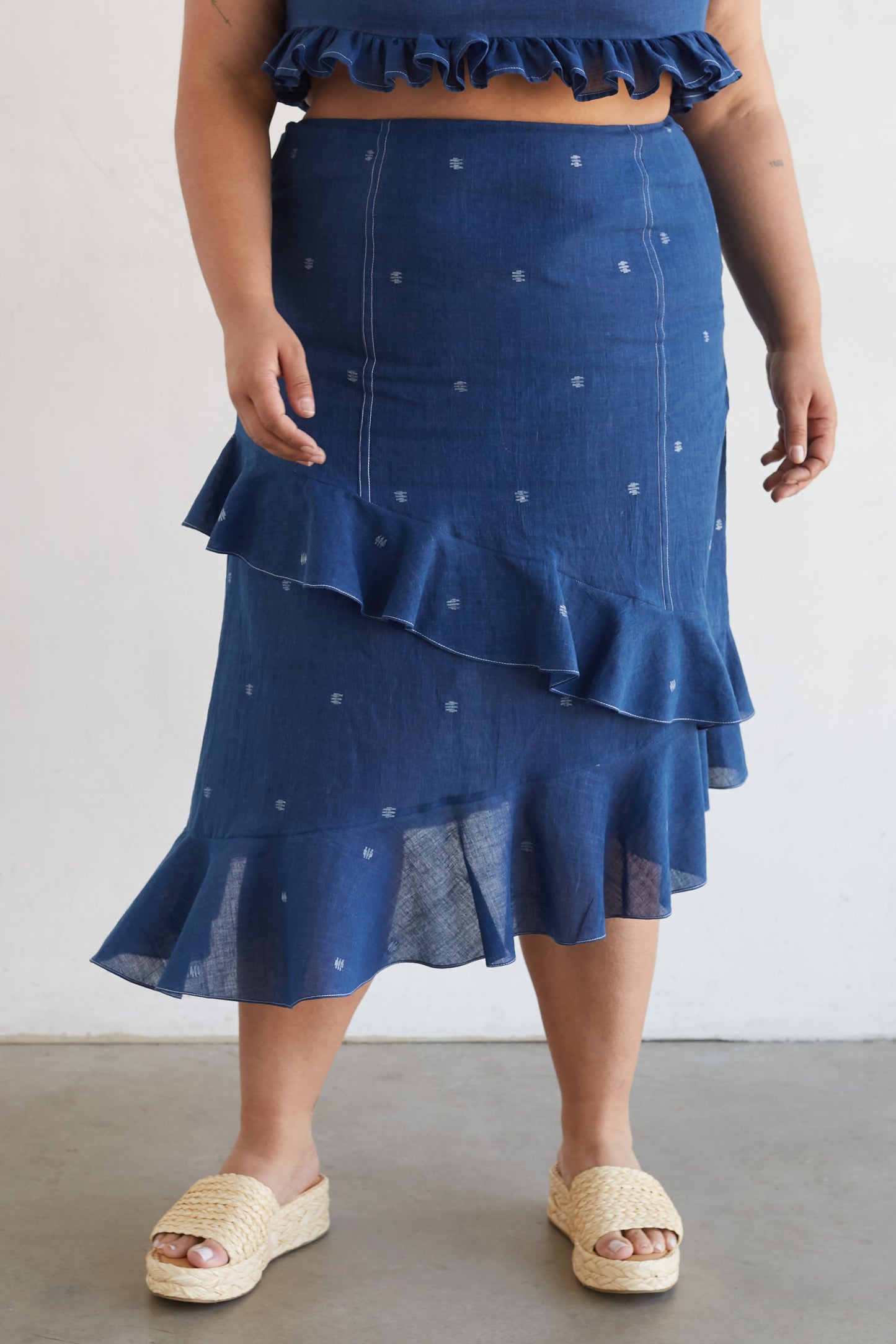 Gone Rogue Skirt Paper Sewing Pattern - Izzie