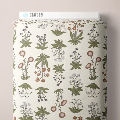 Hushed Rows - Lisee Ree Designs - Midwinter Memories - Cloud 9 Fabrics - Organic Cotton Poplin