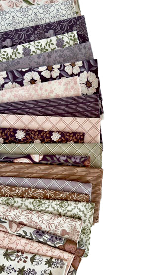 Frosted Lattice - Terracotta - Lisee Ree Designs - Midwinter Memories - Cloud 9 Fabrics - Organic Cotton Poplin