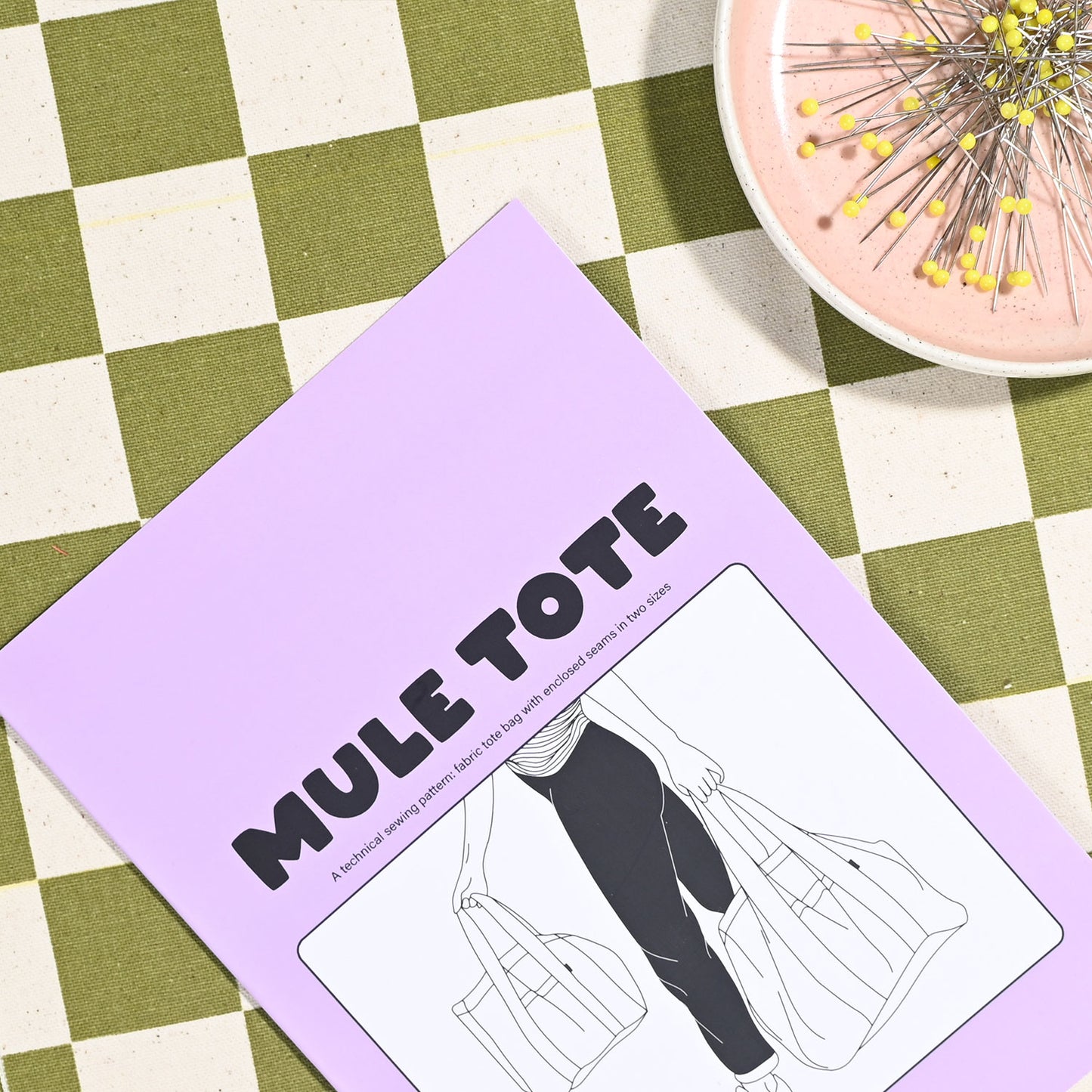 Mule Tote - Paper Sewing Pattern - Kylie And The Machine