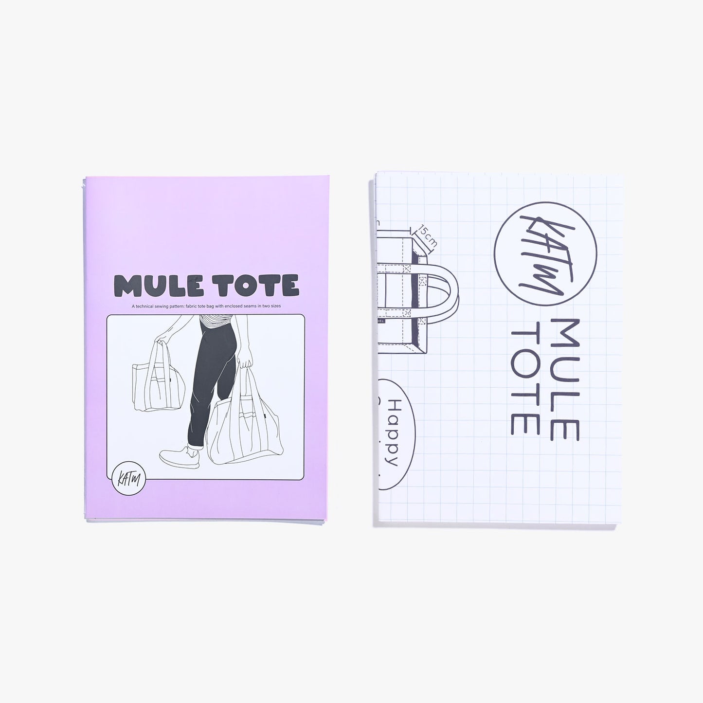 Mule Tote - Paper Sewing Pattern - Kylie And The Machine