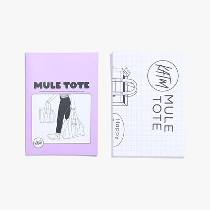 Mule Tote - Paper Sewing Pattern - Kylie And The Machine