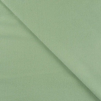 Organic Cotton Polar Fleece - European Import - Dusty Green