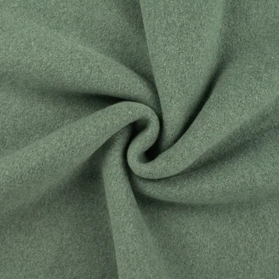 Organic Cotton Polar Fleece - European Import - Khaki