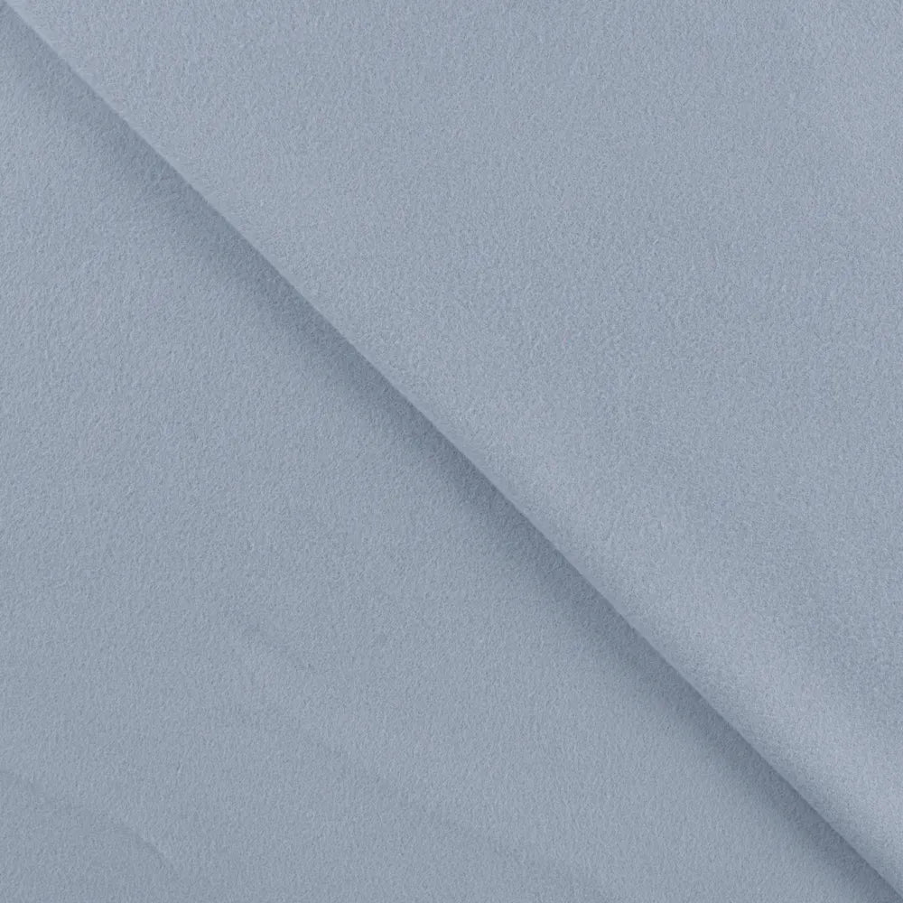 Organic Cotton Polar Fleece - European Import - Baby Blue