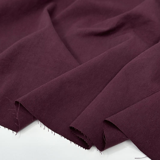 7oz Washed Organic Cotton Canvas - Shiraz