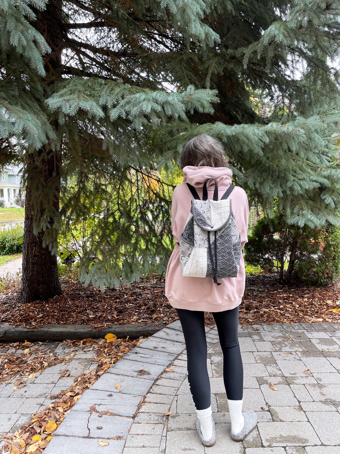 Pembina Backpack Paper Pattern - The Blanket Statement Quilt Co.