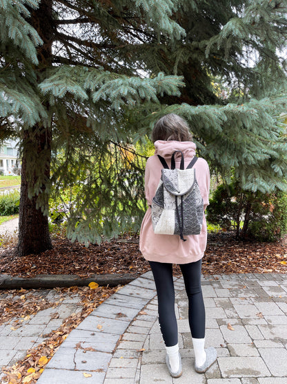 Pembina Backpack Paper Pattern - The Blanket Statement Quilt Co.