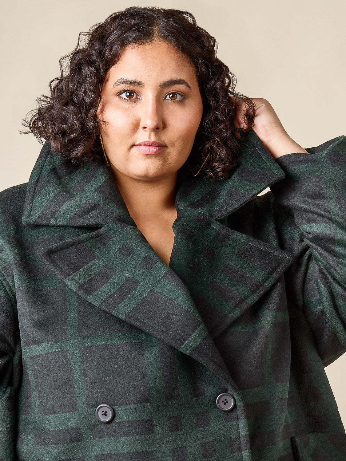 Phoebe Double-Breasted Coat Pattern - Closet Core Patterns