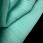 Organic Cotton Double Gauze - 120 GSM - Aqua