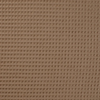 Cotton Waffle Weave - European Import - Dark Taupe