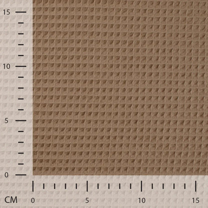 Cotton Waffle Weave - European Import - Dark Taupe