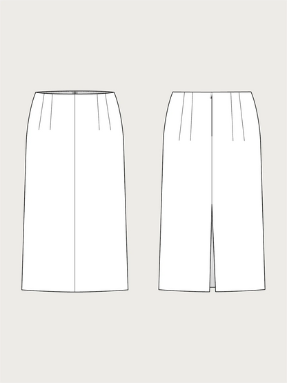 Pencil Skirt Pattern - The Assembly Line