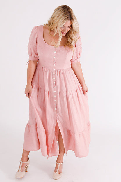 Shay Maxi Dress Pattern - Chalk + Notch