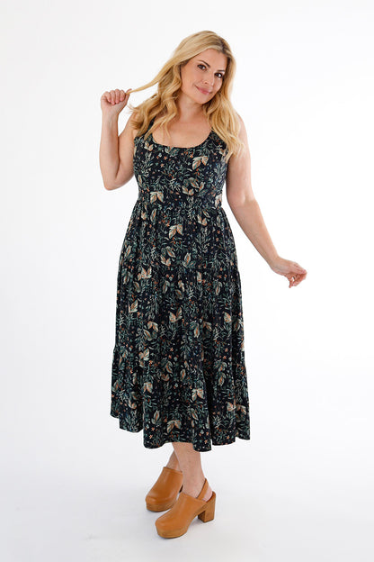 Shay Maxi Dress Pattern - Chalk + Notch