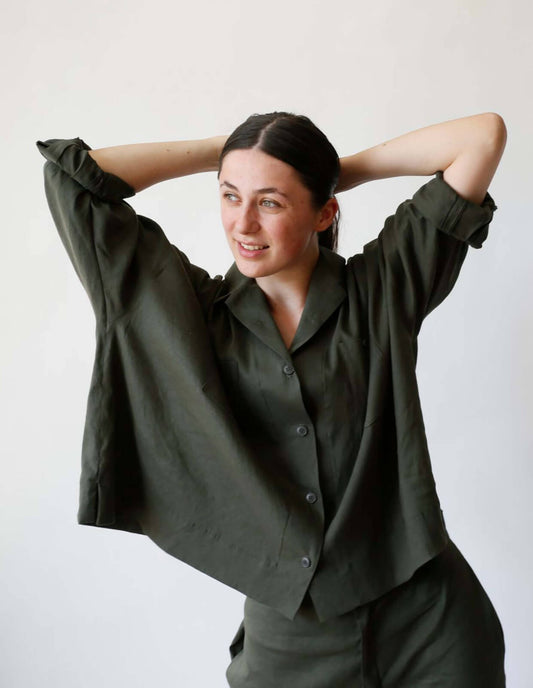 The Lounge Shirt - PDF Pattern - The Makers Atelier